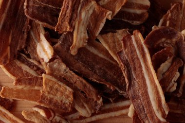 Çıtır Kurutulmuş Pastırma Et Cipsleri - Üst Görünüm