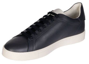 Donanma Mavi Deri Ayakkabı, Uzayı Kopyala