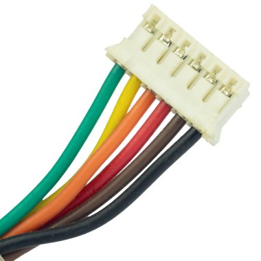 Bağlantılı Renkli Elektrik Kabloları