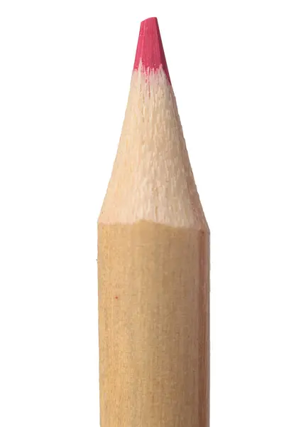 stock image Sharpened Pink Colored Pencil Macro