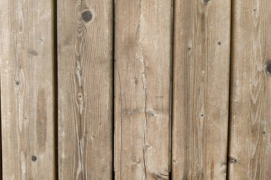 Yıpranmış ahşap kalaslara yakın çekim