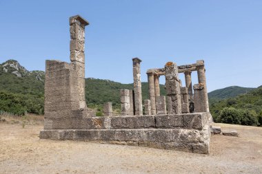 Sardunya Antik Tapınağı, Harabeler