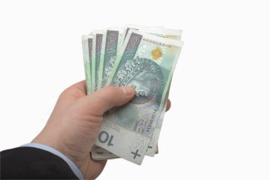 Polonya 100 Zloti Banknota El Tutma Yığını