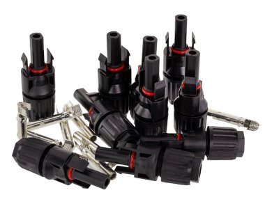 Metal İğneli Güneş Paneli MC4 Bağlayıcıları