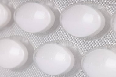 Su toplayan tabletlerin makro görünümü