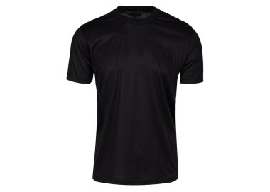 Beyaz Arkaplanda Düz Siyah Tişört