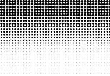 Yukarıdan Aşağıya Siyah ve Beyaz Yarıton Gradyanı