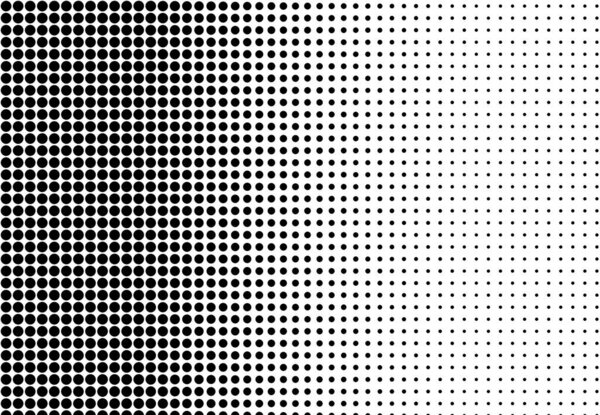 Left to Right Black and White Halftone Gradient