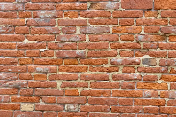 Kırmızı tuğla duvar kaba tekstürlü