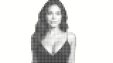 Yarı Tonlu Kadın Saçı Hareket Ediyor