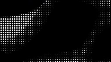 Dinamik Dalgalanan Yarım Tonlu Noktalar Canlandırma Döngüsü