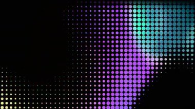 Dijital Yarıtonlama Dalga Arkaplanı