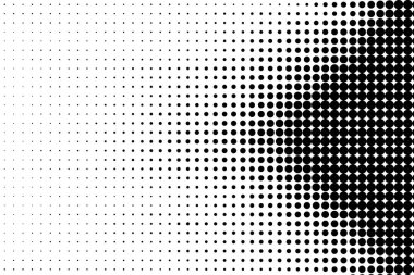 Sağ Hizalanmış Yarım Tonlu Nokta Söndürme Efekti