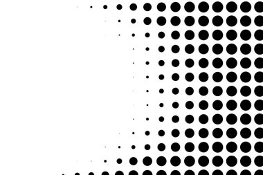 Yarım Tonlu Nokta Soluklaşma Arkaplanı Sağda