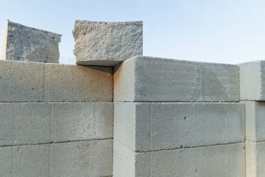 Hafif beton duvar inşaat blokları