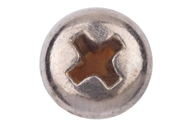 Paslı, yuvarlak Phillips Vidalı Makro