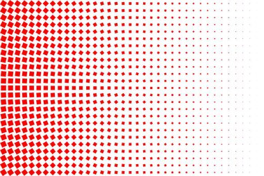 Kırmızı kare bozulma yarım ton soyut arkaplan