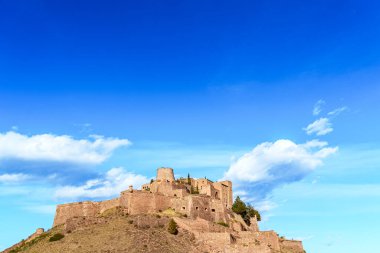Castle of Cardona, medieval fortress on the hill, Catalonia, Spain