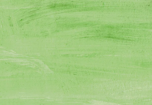 Fundo Abstrato Pincéis Tinta Verde Superfície Papel — Fotografia de Stock
