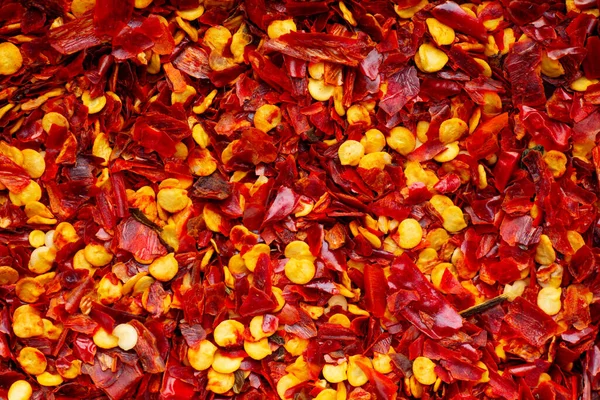 Červený Kajenský Pepř Chilli Powder Textura Pozadí — Stock fotografie