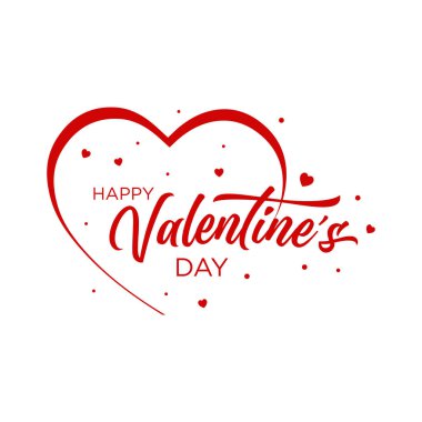 Kalp şeklinde ve çiçeklerin düz dizaynlı Sevgililer Günü kartın kutlu olsun.