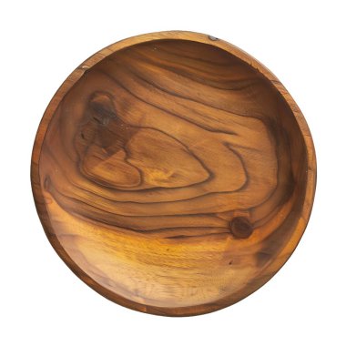 Üst görünüm tahta tabak ahşap kaplama dokusu beyaz arkaplanda.