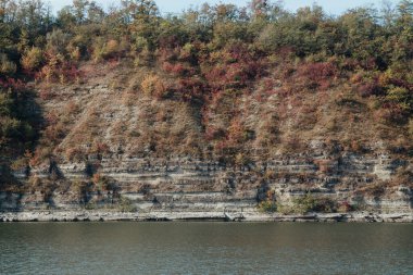 Doğa, nehir, dağlar, Dinyester, Tovtry, taşan nehir, güzel doğa.