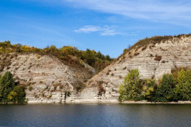 Doğa, nehir, dağlar, Dinyester, Tovtry, taşan nehir, güzel doğa.