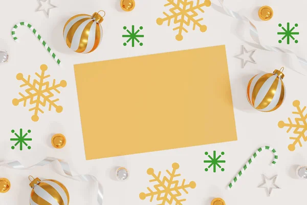 Feliz Natal Feliz Ano Novo Cartão Dsign Fundo Natal Top — Fotografia de Stock