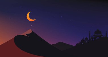 Müslüman kutsal ayı Ramazan Kareem festivali. vektör tasarımı