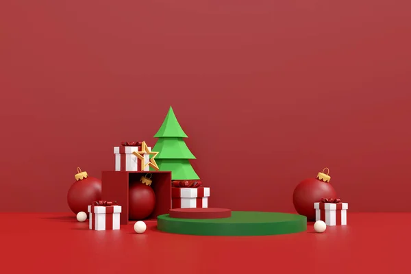 Ünnepi Boldog Karácsonyt Boldog Évet Háttér Illusztráció Copy Space Holiday — Stock Fotó