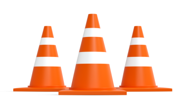 Trafik Sinyali. Yol Güvenliği ve Trafik Kuralı İhlalleri, Hukuk Bilinci ve Sürüş Eğitimi Malzemeleri. 3B illüstrasyon