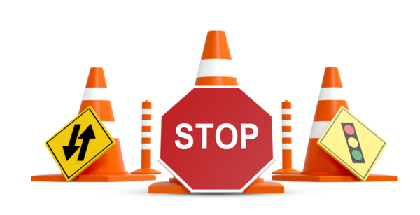 Traffic Signal. Highlighting Road Safety and Traffic Rule Violations in Driving, Law Awareness, and Driving Education Materials. 3D illustration