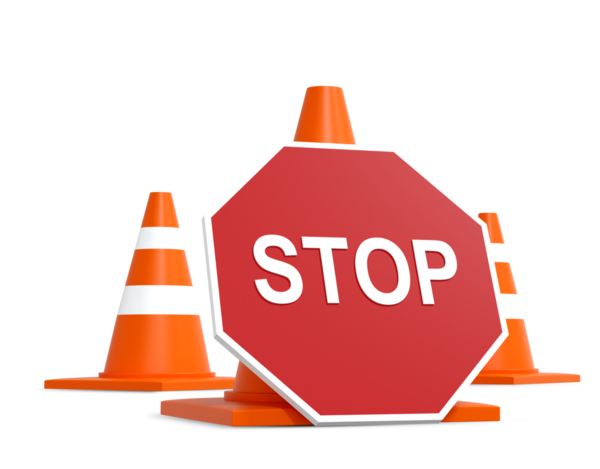 Traffic Signal. Highlighting Road Safety and Traffic Rule Violations in Driving, Law Awareness, and Driving Education Materials. 3D illustration