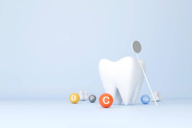 Diş eti, vitamin ve mineraller, diş bakımı, diş hekimliği, tıbbi reklamcılık ve diş sağlığı kliniği tasarımı için sağlıklı diş modelleri.