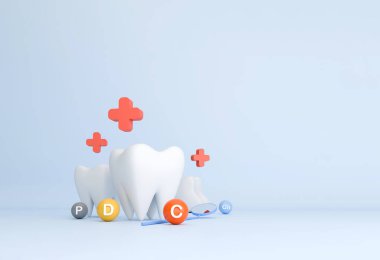 Diş eti, vitamin ve mineraller, diş bakımı, diş hekimliği, tıbbi reklamcılık ve diş sağlığı kliniği tasarımı için sağlıklı diş modelleri.