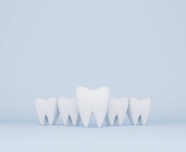 Diş eti, vitamin ve mineraller, diş bakımı, diş hekimliği, tıbbi reklamcılık ve diş sağlığı kliniği tasarımı için sağlıklı diş modelleri.