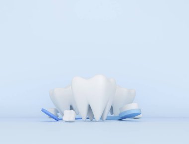 Diş eti, vitamin ve mineraller, diş bakımı, diş hekimliği, tıbbi reklamcılık ve diş sağlığı kliniği tasarımı için sağlıklı diş modelleri.