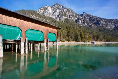 Heiterwanger Kış geldiğinde, Tirol, Avusturya