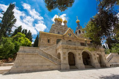 Altın Kubbeli Meryem Kilisesi Zeytin Dağı, Kudüs