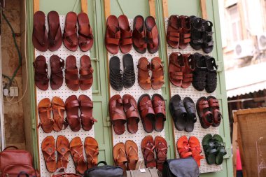 Kudüs 'ün Eski Şehir Çarşısı İsrail