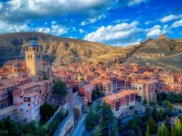 Views Albarracin Its Walls Its Cathedral — Stock Photo, Image