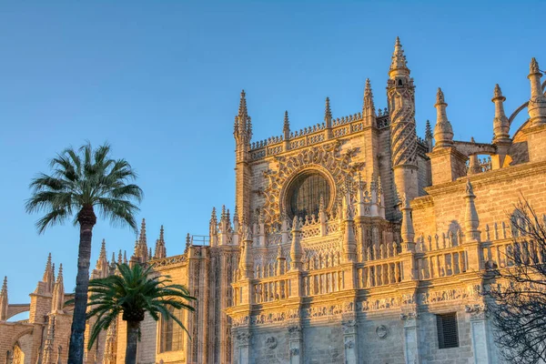 Katedralen Sevilla Andalusien Spanien — Stockfoto