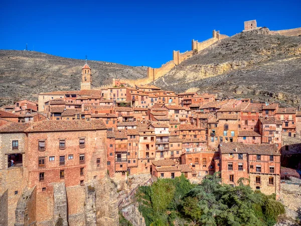 Views Albarracin Its Walls Its Cathedral — Stock Photo, Image