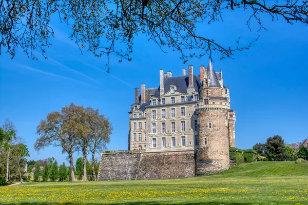 Loire Valley França Abril 2019 Castelo Brissac Castelo Renascentista Reconstruído — Fotografia de Stock