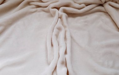 Soft tissue folds in the shape of the labia, vagina and vulva. The concept of women's intimate health, prevention of gynecological diseases