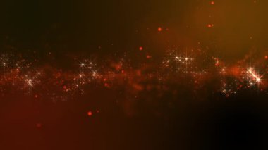 Parlak, soyut, parlak parçacık yapısı bulutu. Parçacıklardan oluşan bir akım, arkaplanda bir noktalar dalgası gibi hareket eder.