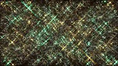 Elegant holiday background based on particles. Abstract shiny animated background for bright presentations. Looped