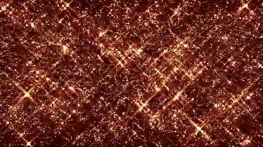 Elegant holiday background based on particles. Abstract shiny animated background for bright presentations. Looped