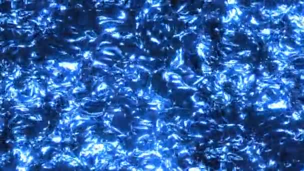 Shimmering Oily Liquid Sheen Abstract Waves Ripples Surface Liquid Metal — Stok video